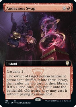 Image for Audacious Swap (Extended Art) (145) [Streets of New Capenna] - Magic: The Gathering