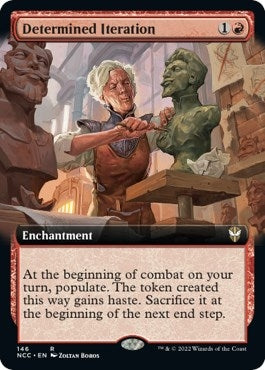 Image for Determined Iteration (Extended Art) (146) [Streets of New Capenna] - Magic: The Gathering