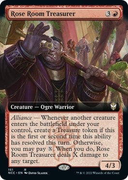 Image for Rose Room Treasurer (Extended Art) (151) [Streets of New Capenna] - Magic: The Gathering