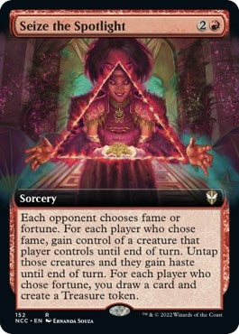 Image for Seize the Spotlight (Extended Art) (152) [Streets of New Capenna] - Magic: The Gathering