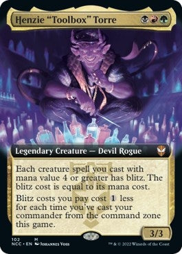 Image for Henzie "Toolbox" Torre (Extended Art) (102) [Streets of New Capenna] - Magic: The Gathering