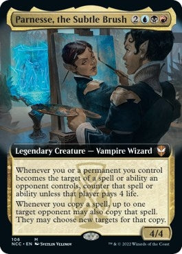 Image for Parnesse, the Subtle Brush (Extended Art) (106) [Streets of New Capenna] - Magic: The Gathering