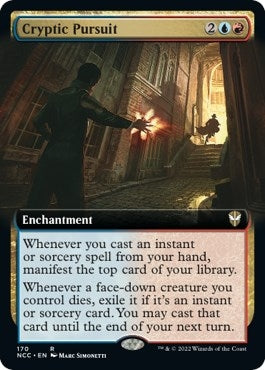 Image for Cryptic Pursuit (Extended Art) (170) [Streets of New Capenna] - Magic: The Gathering
