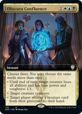 Image for Obscura Confluence (Extended Art) (176) [Streets of New Capenna] - Magic: The Gathering