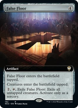Image for False Floor (Extended Art) (182) [Streets of New Capenna] - Magic: The Gathering