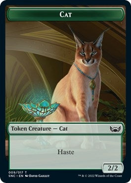 Image for Cat // Wizard Double-Sided Token (9 // 5) [Streets of New Capenna] - Magic: The Gathering