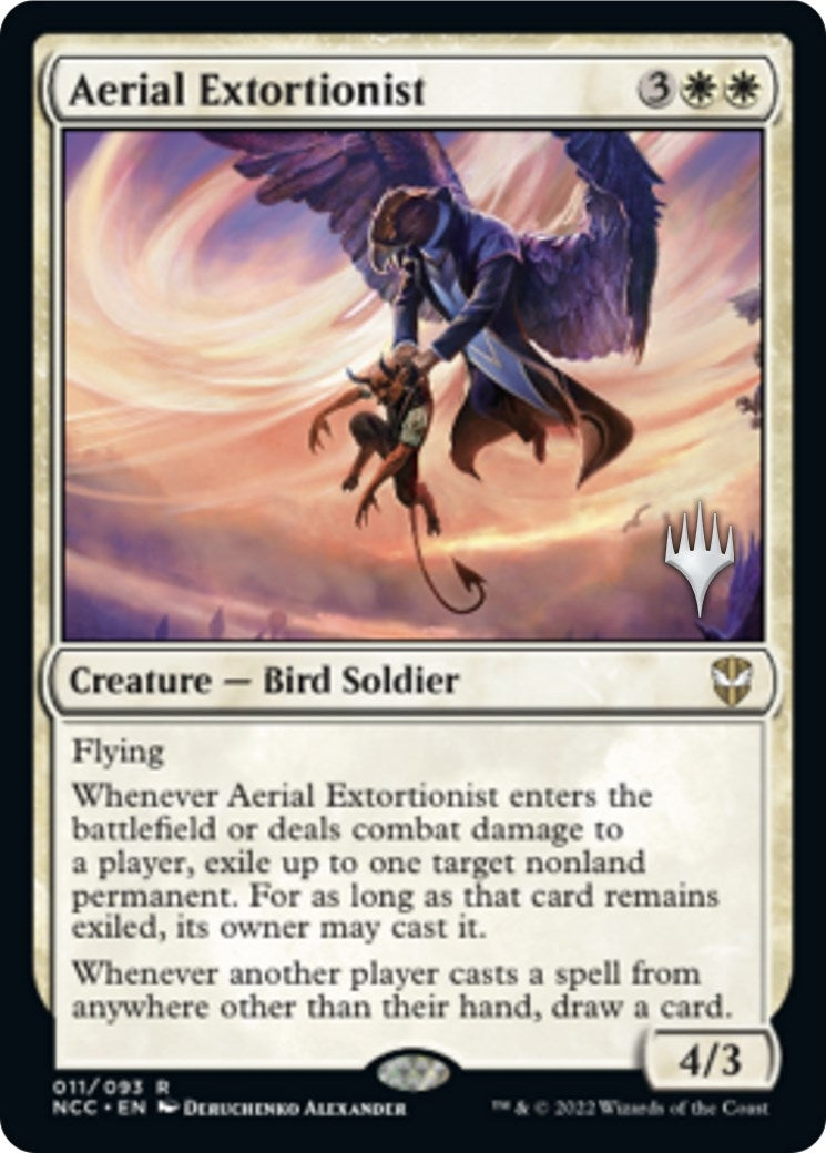 Image for Aerial Extortionist (11) [Streets of New Capenna] - Magic: The Gathering