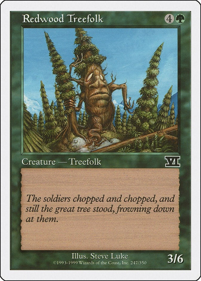 Image for Redwood Treefolk (247) [Classic Sixth Edition] - Magic: The Gathering