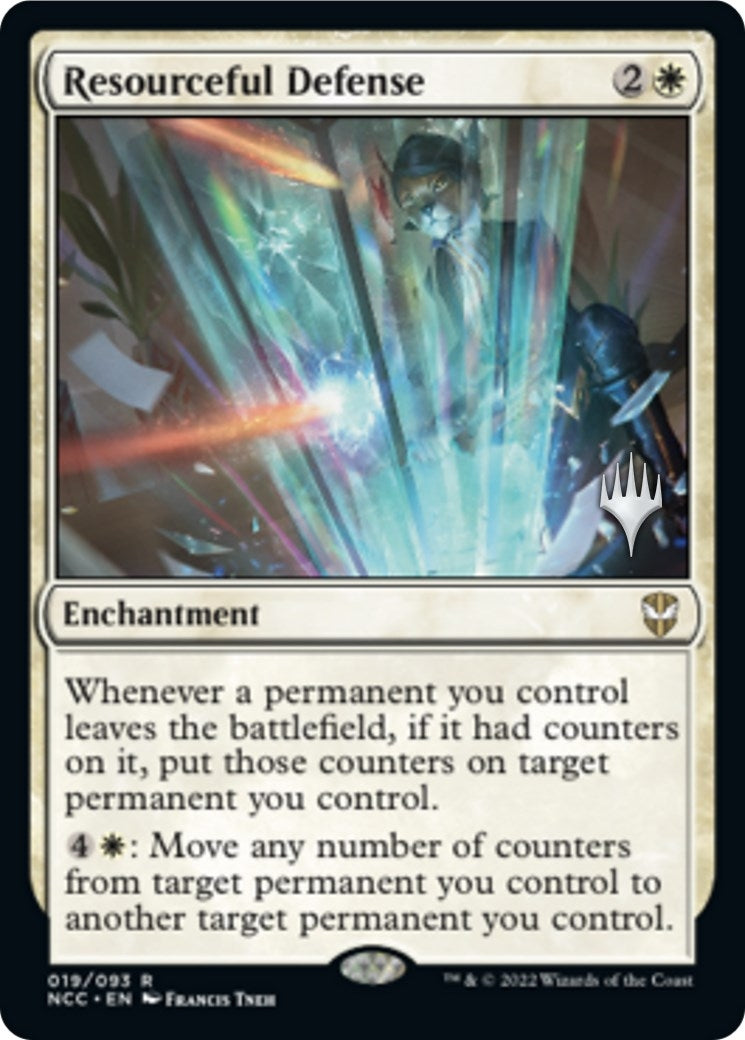Image for Resourceful Defense (19) [Streets of New Capenna] - Magic: The Gathering