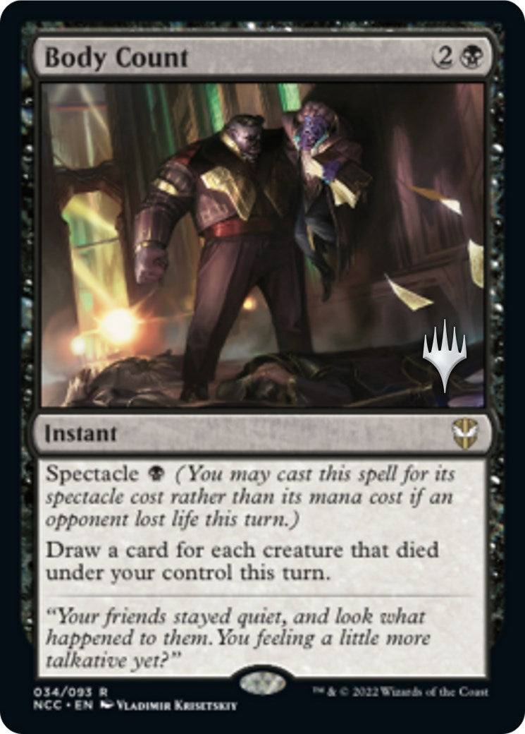 Image for Body Count (34) [Streets of New Capenna] - Magic: The Gathering