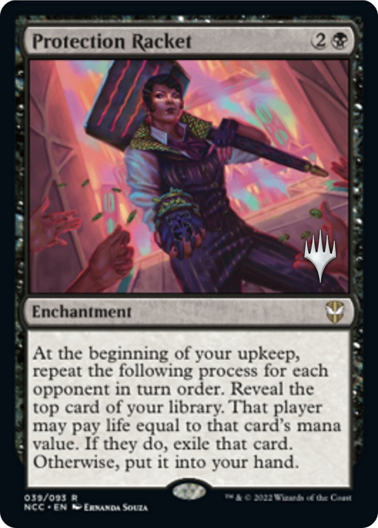 Image for Protection Racket (39) [Streets of New Capenna] - Magic: The Gathering