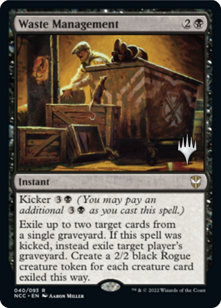 Image for Waste Management (40) [Streets of New Capenna] - Magic: The Gathering