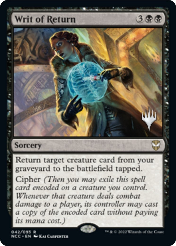 Image for Writ of Return (42) [Streets of New Capenna] - Magic: The Gathering