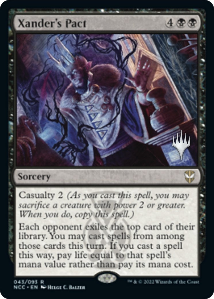 Image for Xander's Pact (43) [Streets of New Capenna] - Magic: The Gathering