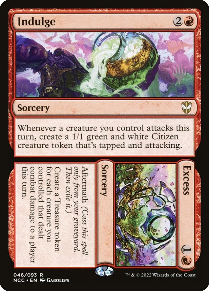 Image for Indulge // Excess (46) [Streets of New Capenna] - Magic: The Gathering