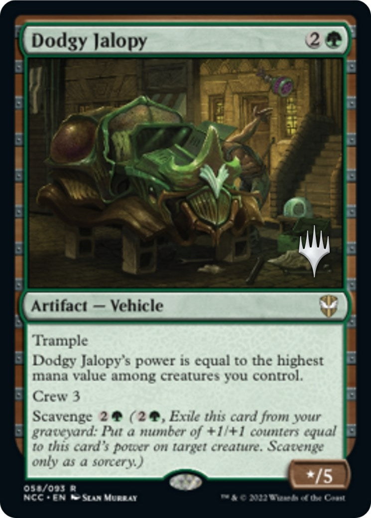 Image for Dodgy Jalopy (58) [Streets of New Capenna] - Magic: The Gathering