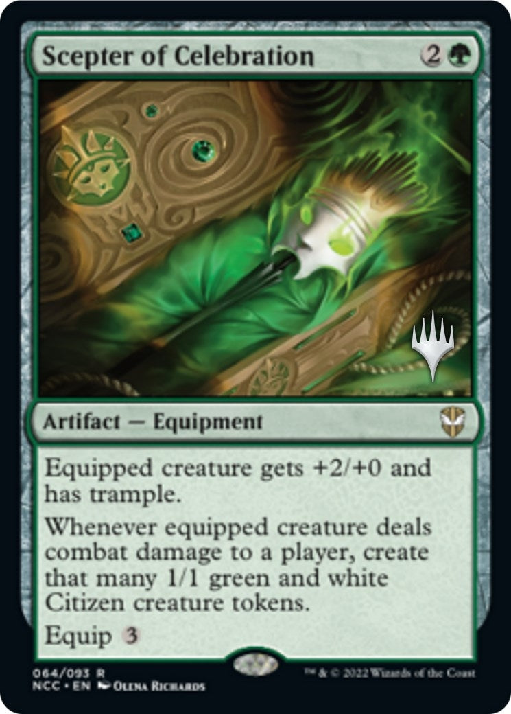Image for Scepter of Celebration (64) [Streets of New Capenna] - Magic: The Gathering