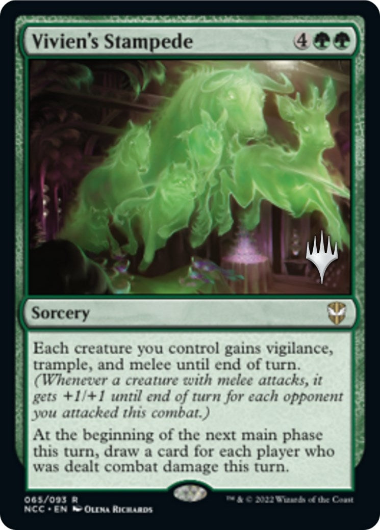 Image for Vivien's Stampede (65) [Streets of New Capenna] - Magic: The Gathering