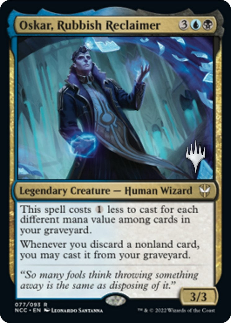 Image for Oskar, Rubbish Reclaimer (77) [Streets of New Capenna] - Magic: The Gathering