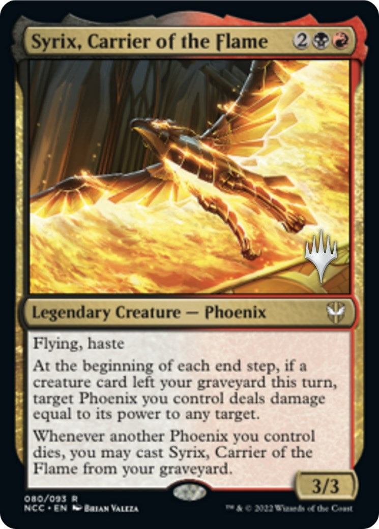 Image for Syrix, Carrier of the Flame (80) [Streets of New Capenna] - Magic: The Gathering