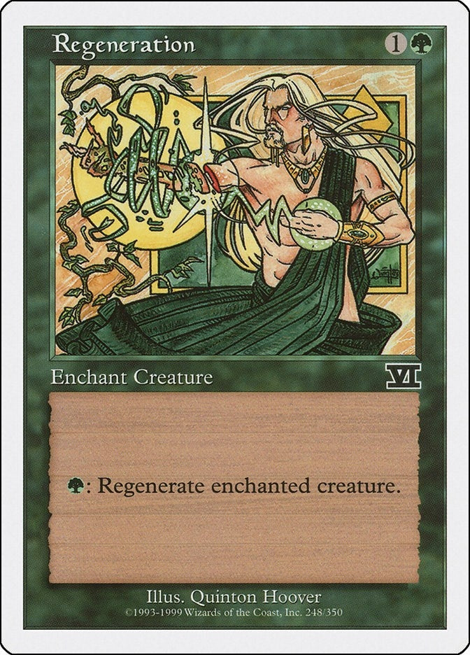Image for Regeneration (248) [Classic Sixth Edition] - Magic: The Gathering