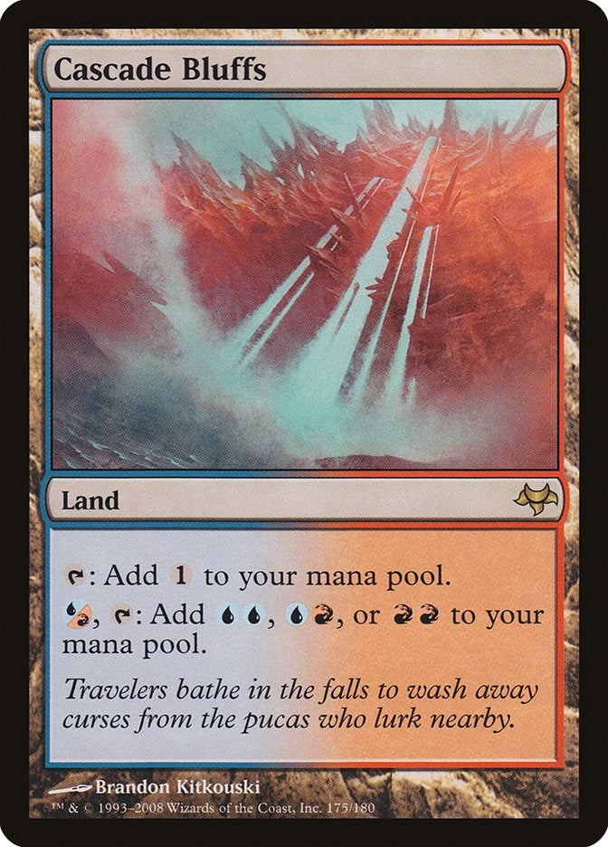 Image for Cascade Bluffs (175) [Eventide] - Magic: The Gathering