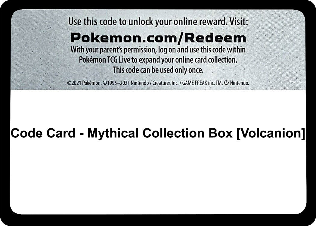 Image for Code Card - Mythical Collection Box [Volcanion] [Generations] - Pokemon