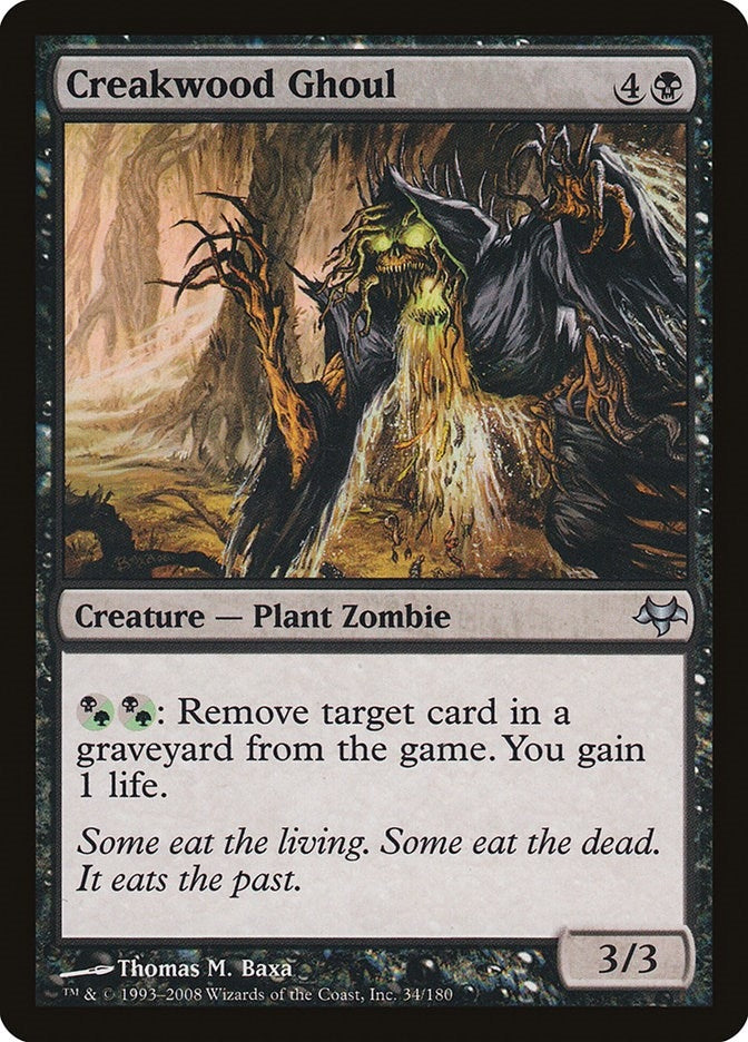Image for Creakwood Ghoul (34) [Eventide] - Magic: The Gathering