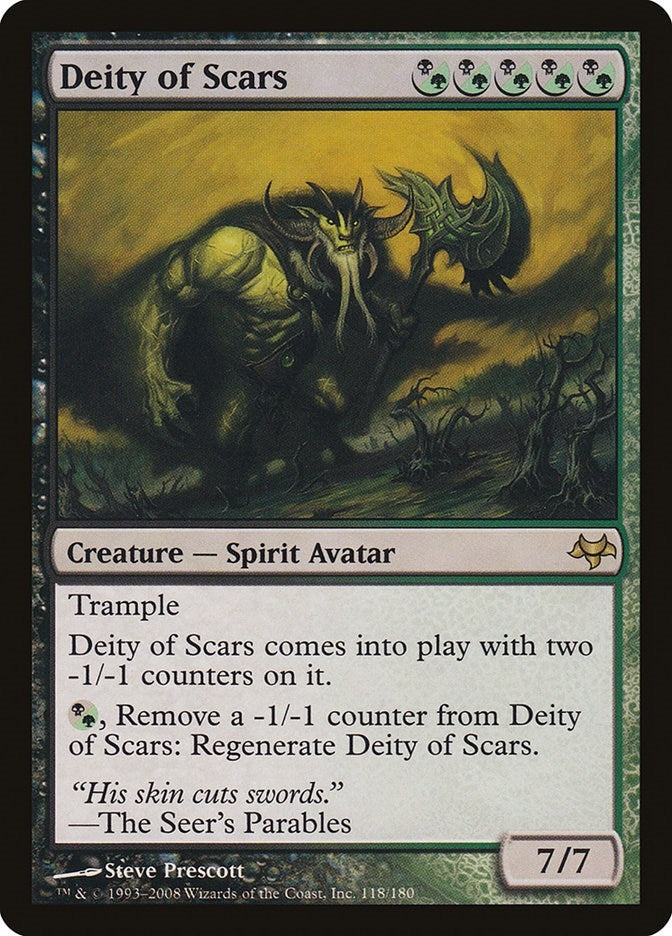 Image for Deity of Scars (118) [Eventide] - Magic: The Gathering