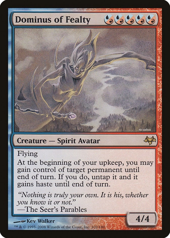 Image for Dominus of Fealty (102) [Eventide] - Magic: The Gathering