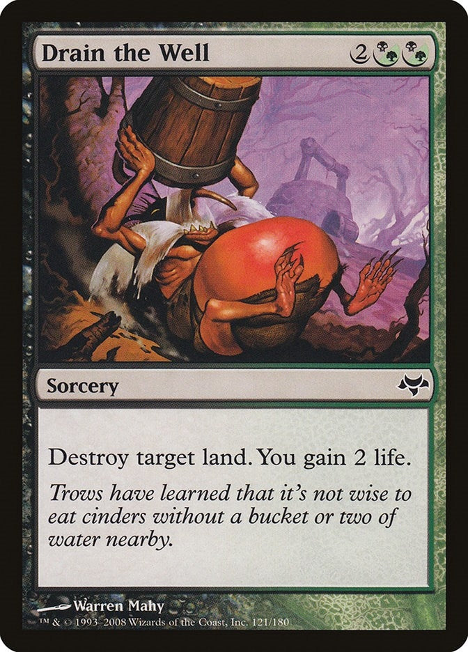 Image for Drain the Well (121) [Eventide] - Magic: The Gathering