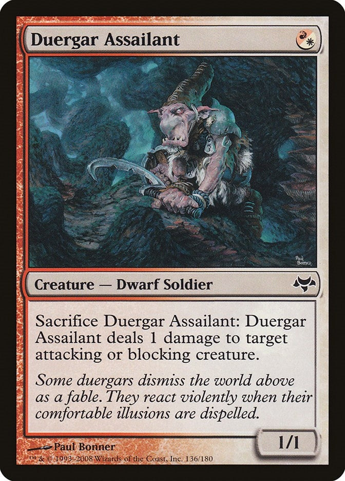 Image for Duergar Assailant (136) [Eventide] - Magic: The Gathering
