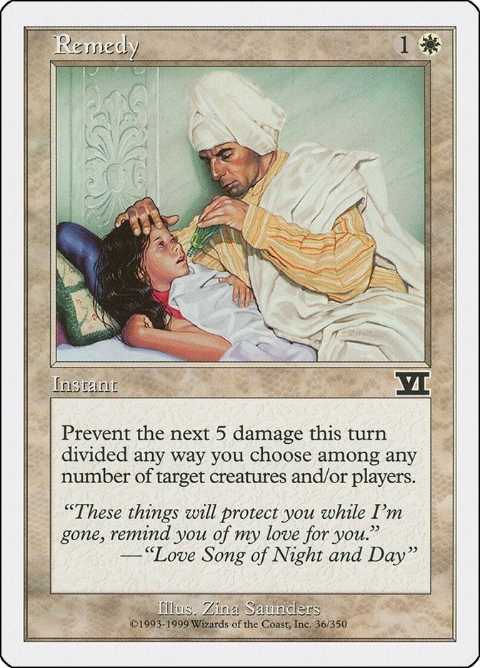 Image for Remedy (36) [Classic Sixth Edition] - Magic: The Gathering