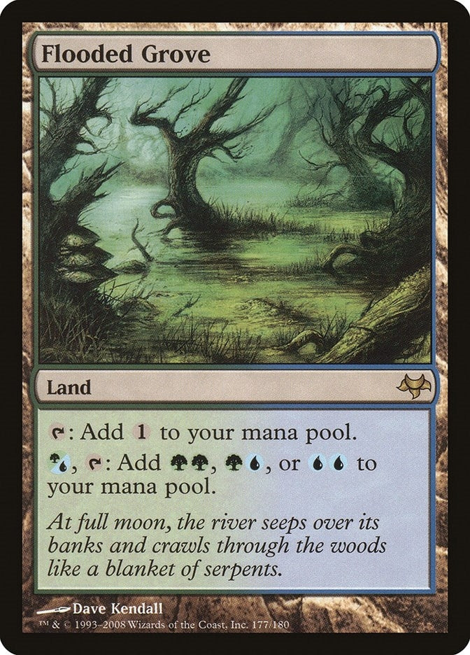 Image for Flooded Grove (177) [Eventide] - Magic: The Gathering