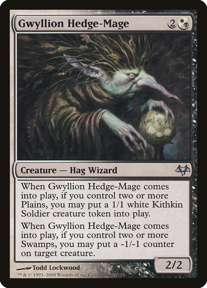 Image for Gwyllion Hedge-Mage (89) [Eventide] - Magic: The Gathering