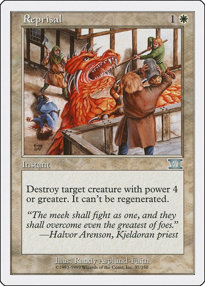 Image for Reprisal (37) [Classic Sixth Edition] - Magic: The Gathering