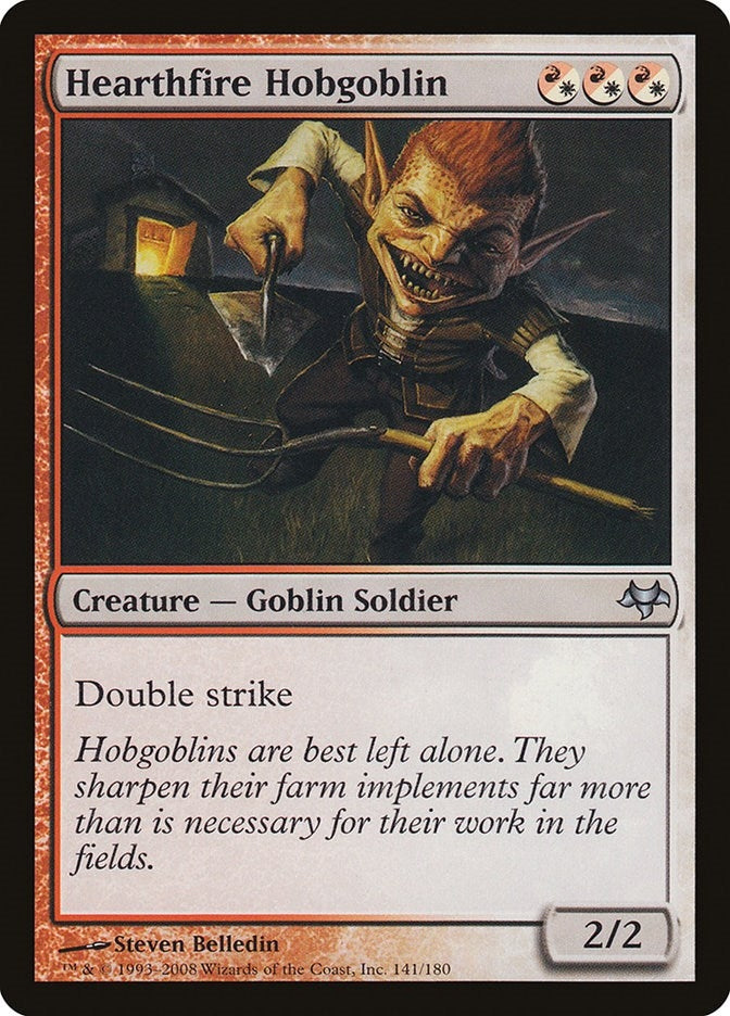 Image for Hearthfire Hobgoblin (141) [Eventide] - Magic: The Gathering