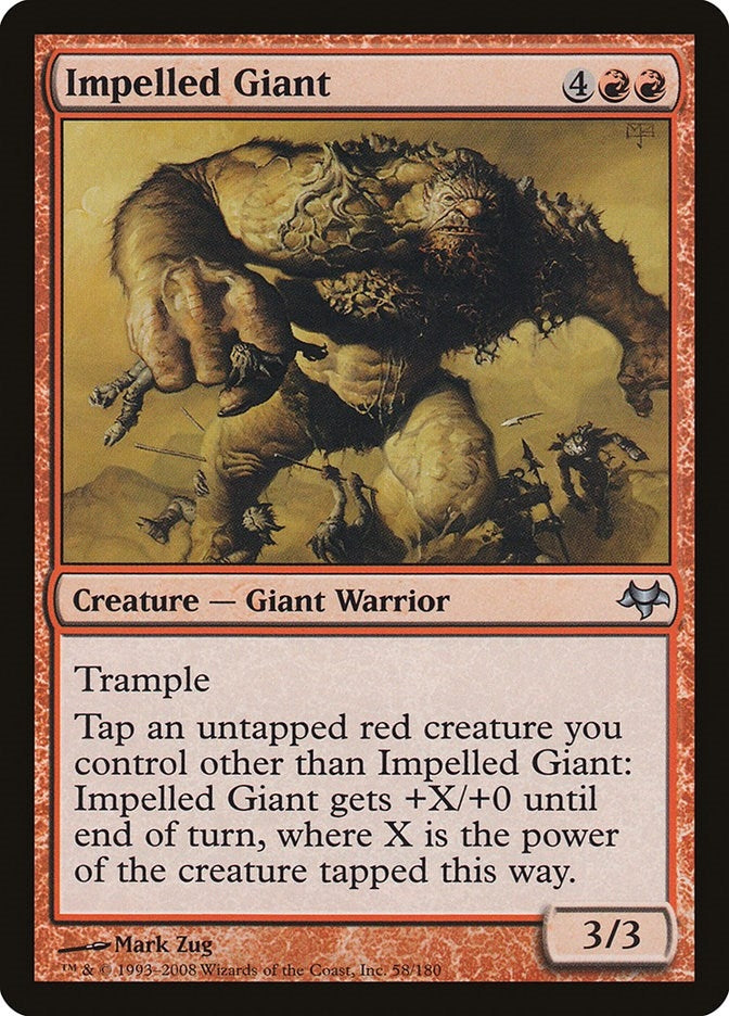 Image for Impelled Giant (58) [Eventide] - Magic: The Gathering
