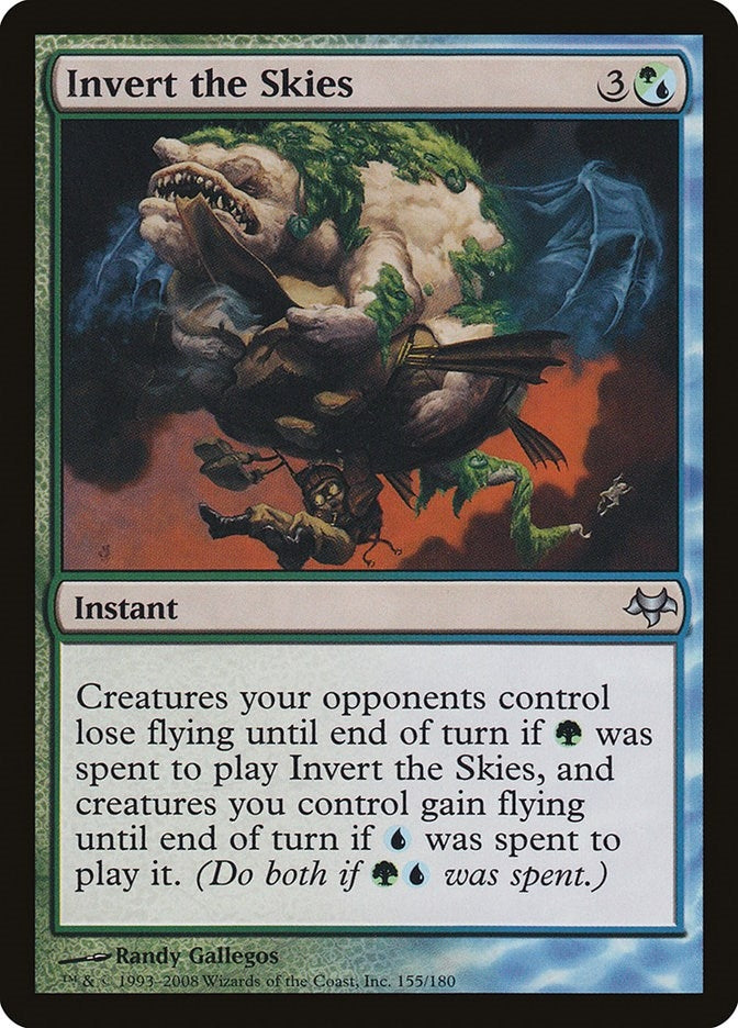 Image for Invert the Skies (155) [Eventide] - Magic: The Gathering