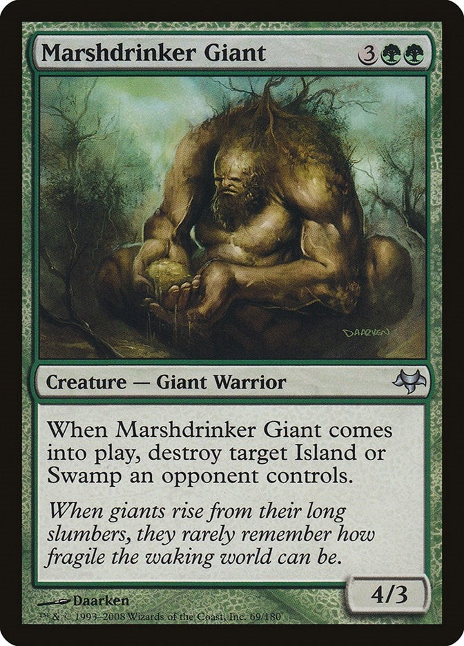 Image for Marshdrinker Giant (69) [Eventide] - Magic: The Gathering