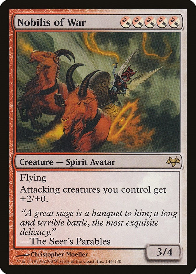 Image for Nobilis of War (144) [Eventide] - Magic: The Gathering