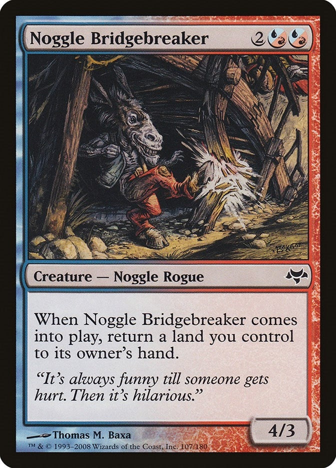 Image for Noggle Bridgebreaker (107) [Eventide] - Magic: The Gathering