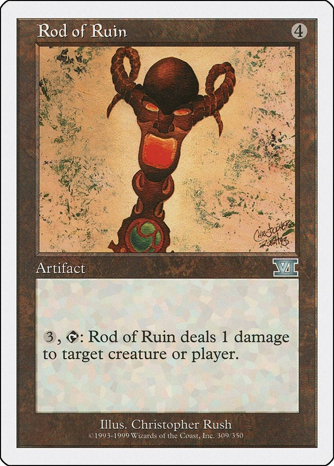 Image for Rod of Ruin (309) [Classic Sixth Edition] - Magic: The Gathering