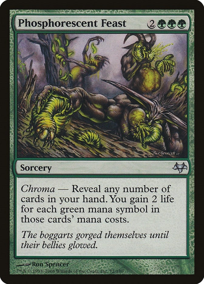 Image for Phosphorescent Feast (72) [Eventide] - Magic: The Gathering