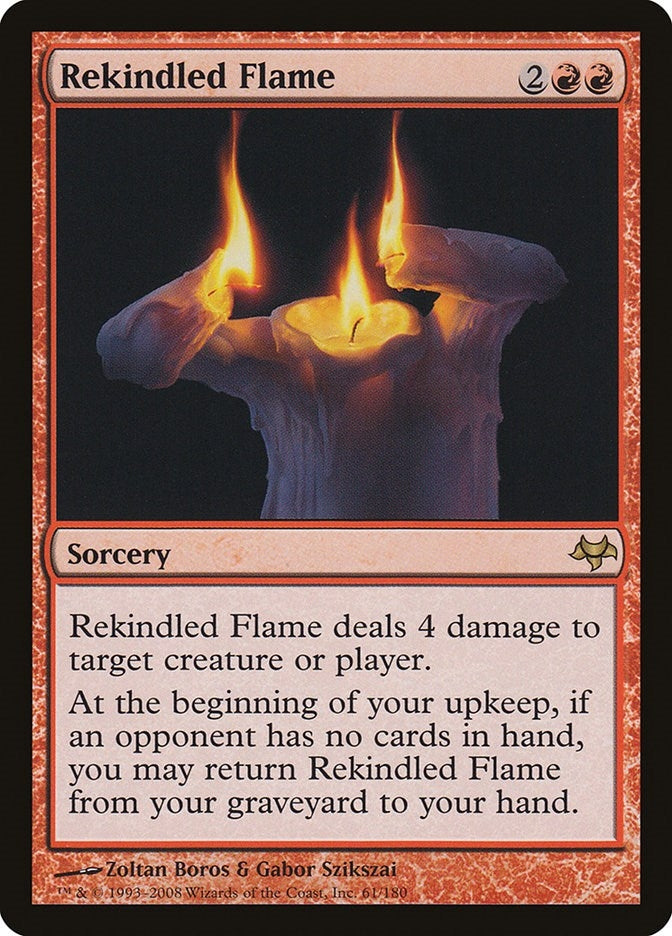 Image for Rekindled Flame (61) [Eventide] - Magic: The Gathering