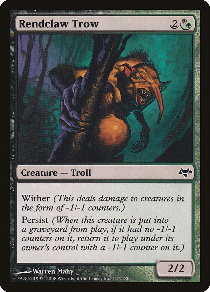 Image for Rendclaw Trow (127) [Eventide] - Magic: The Gathering