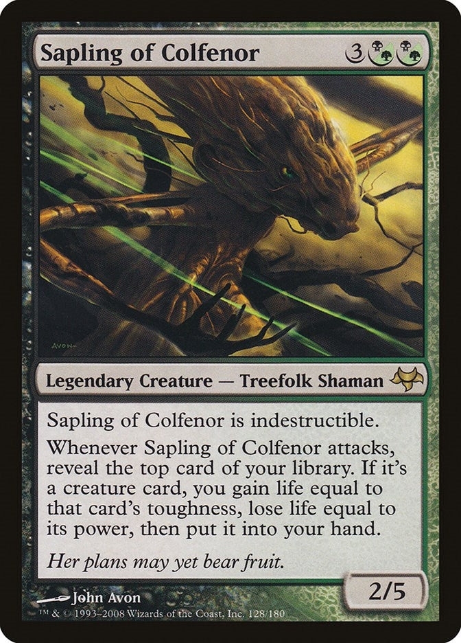 Image for Sapling of Colfenor (128) [Eventide] - Magic: The Gathering
