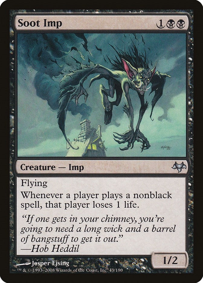 Image for Soot Imp (43) [Eventide] - Magic: The Gathering
