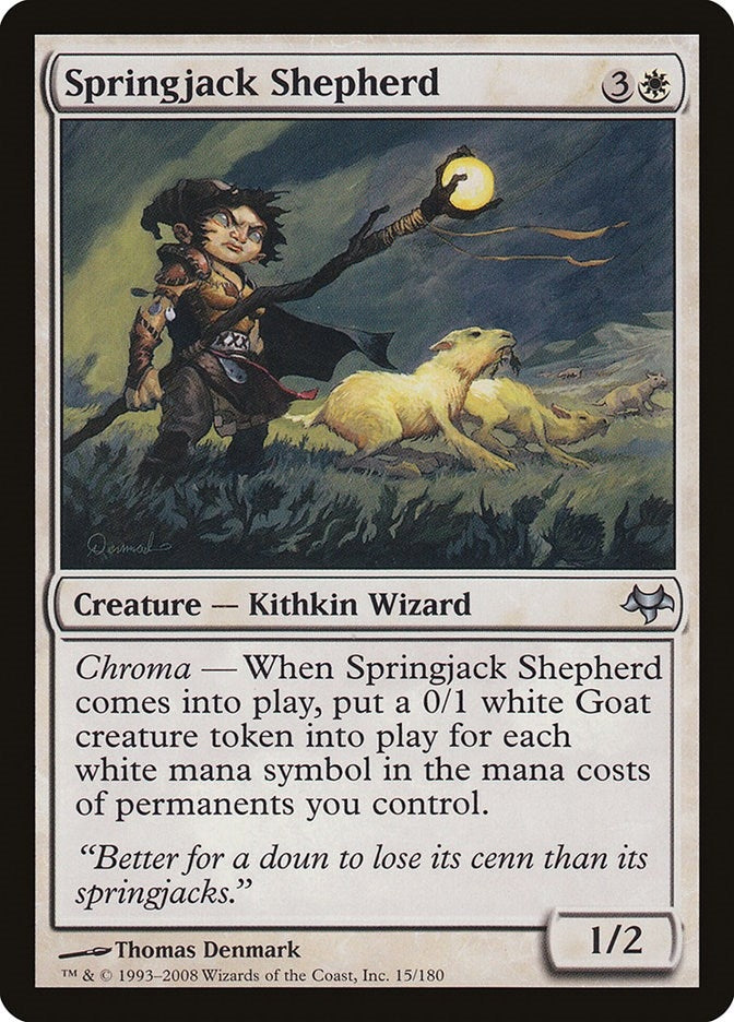 Image for Springjack Shepherd (15) [Eventide] - Magic: The Gathering
