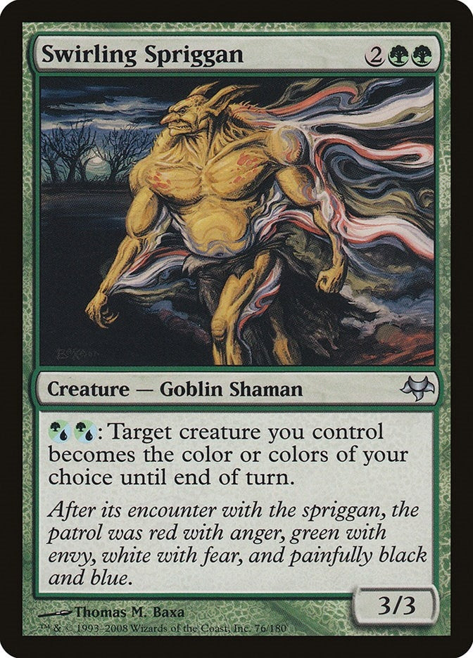 Image for Swirling Spriggan (76) [Eventide] - Magic: The Gathering